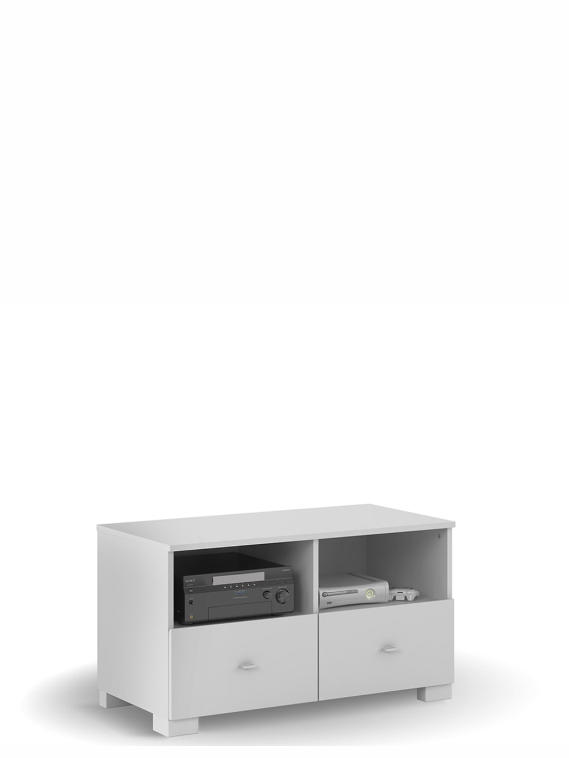 Телевизонен шкаф 100 UNI White - Meblik