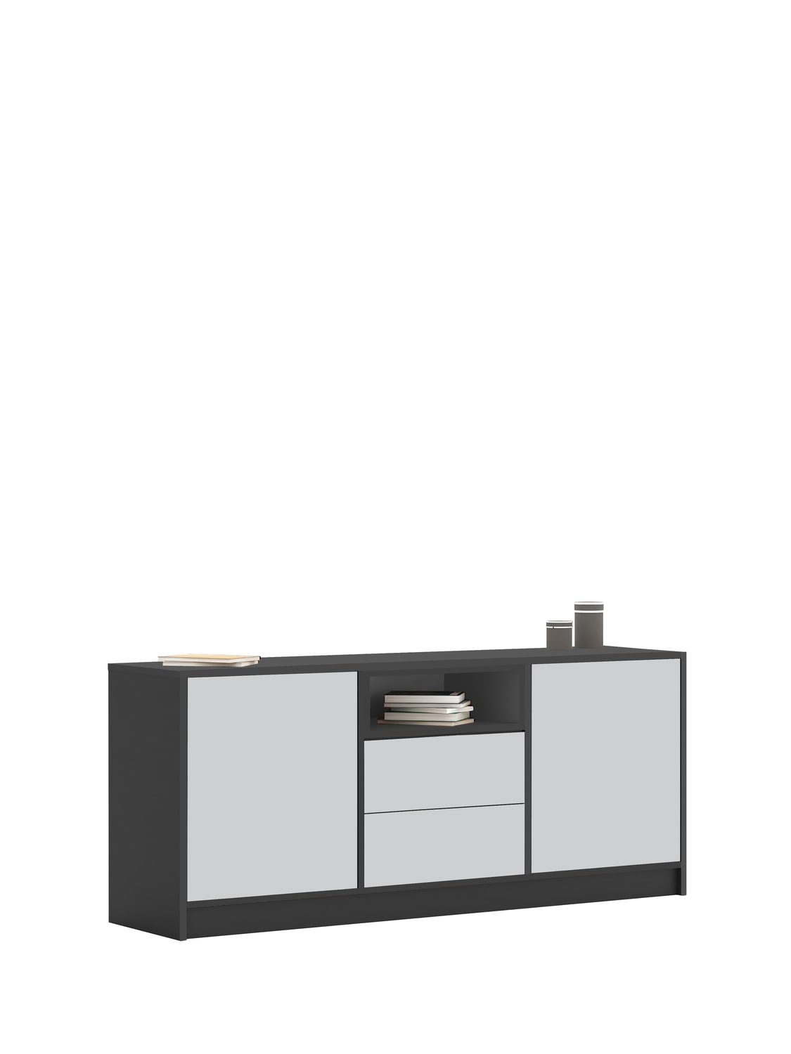 Комод 180-2-45 Dark Grey - Meblik