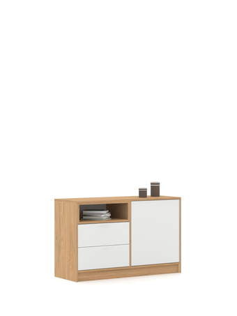 Комод 120-2-45 White Oak