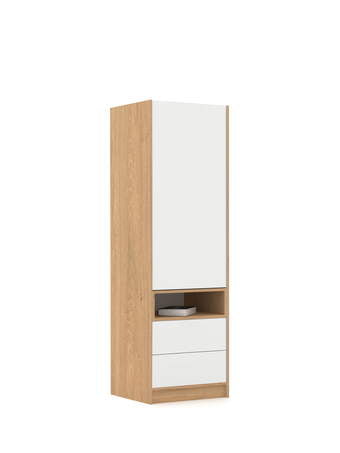 Гардероб 60-2-60P/200 White Oak