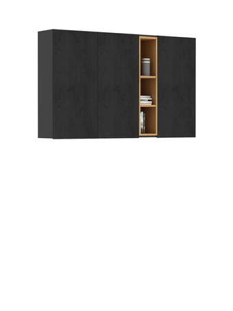 Окачен шкаф 1650-30 Concrete Oak