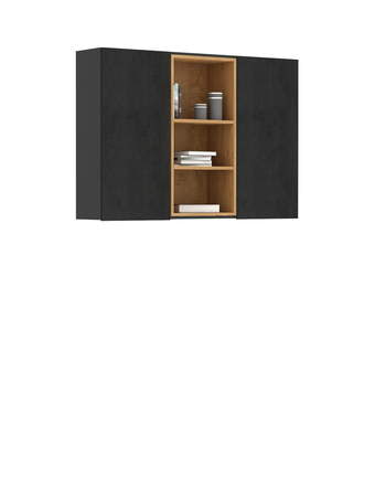 Окачен шкаф 1450-30 Concrete Oak