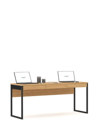 Бюро 180 Concrete Oak