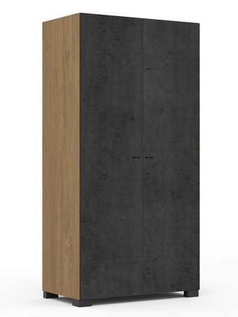 Гардероб 100 Go! Concrete Oak