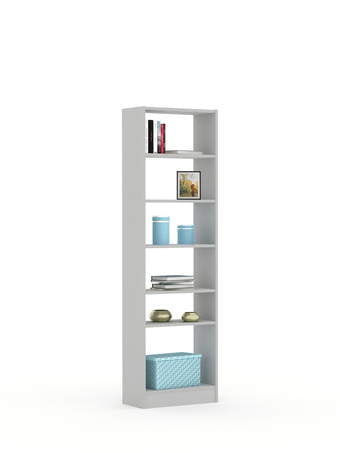 Етажерка до гардероб 200 White Grey