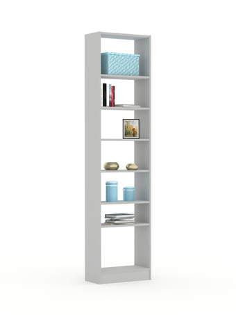 Етажерка до гардероб 240 White Grey