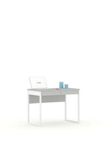 Бюро 100 White Grey