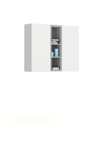 Окачен шкаф 1250-30 White Grey
