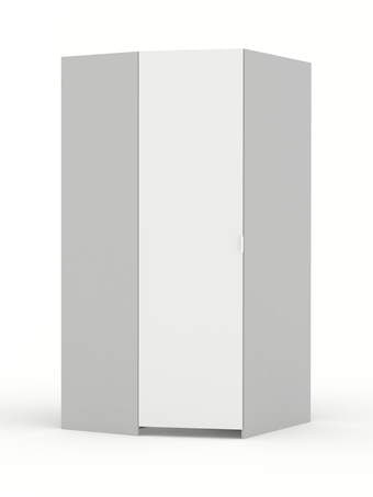 Гардероб L White Grey