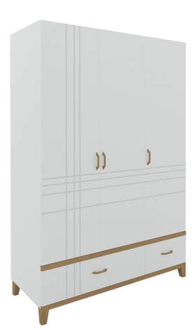 Гардероб 150 Hygge White