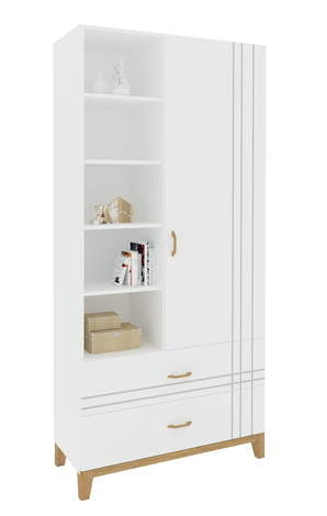 Висока етажерка 100 Hygge White