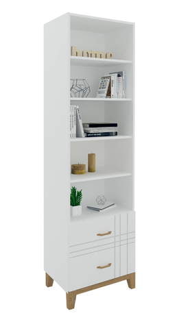 Висока етажерка 60 Hygge White