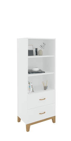 Ниска етажерка 60 Hygge White