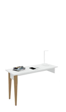 Бюро 130x45 L=R Scandi White