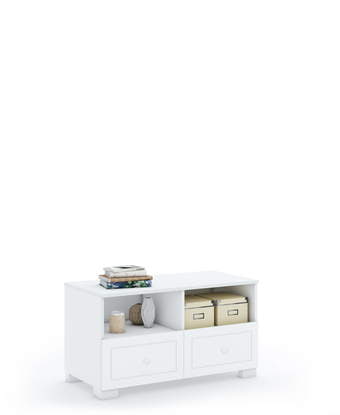 Телевизонен шкаф 100 Frame White