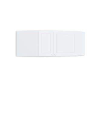 Надстройка за ъглов гардероб Frame White