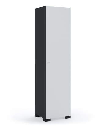 Гардероб 50 десен UNI Dark Grey