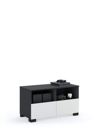 Телевизонен шкаф 100 UNI Dark Grey