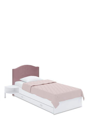 Тапицирано легло Bella 90x200 Pink