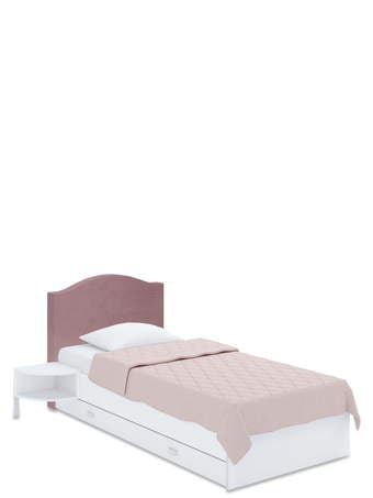 Тапицирано легло Bella 90x190 Pink