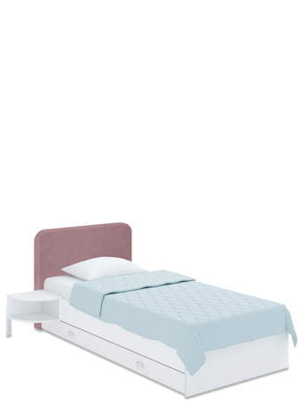 Тапицирано легло Soft 120x200 Pink