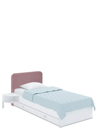 Тапицирано легло Soft 90x170 Pink
