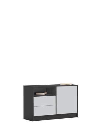 Комод 120-2-45 Dark Grey