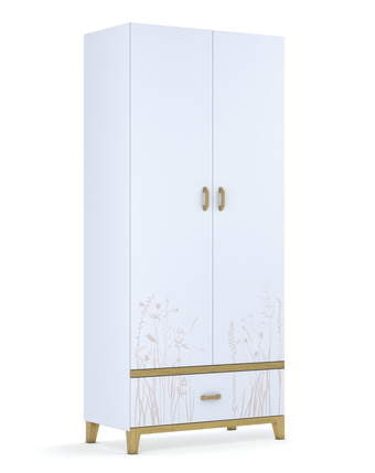 Гардероб 100 Garden White
