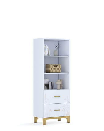 Ниска етажерка 60 Garden White