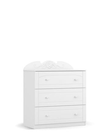 Комод 90 Bianco Fiori