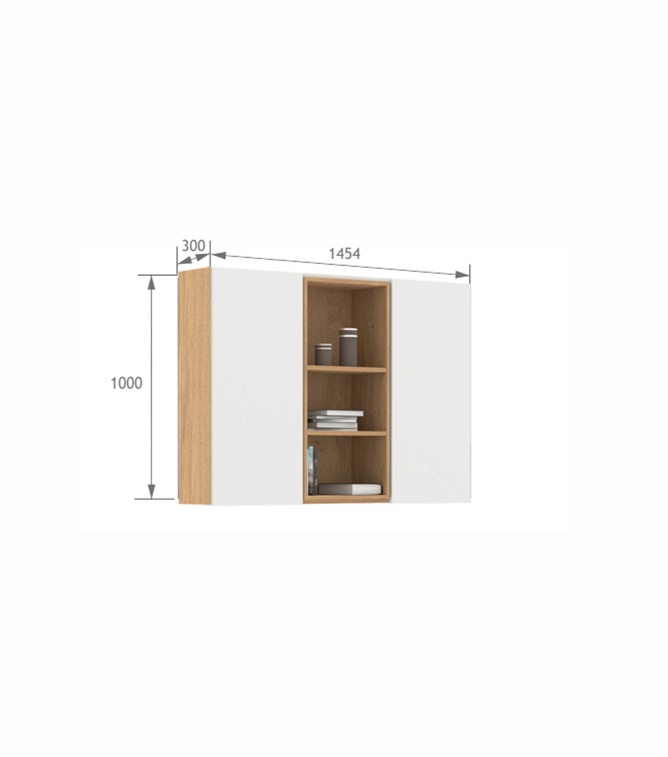 Szafka 1450-30 White Oak