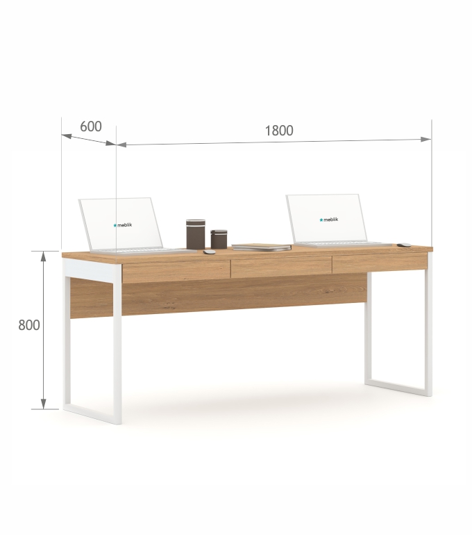 Biurko 180 White Oak